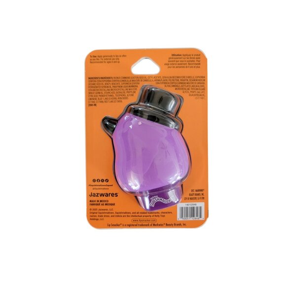 New Halloween Squishmellows Lip Smacker- grape 0.26 oz - Picture 2 of 2